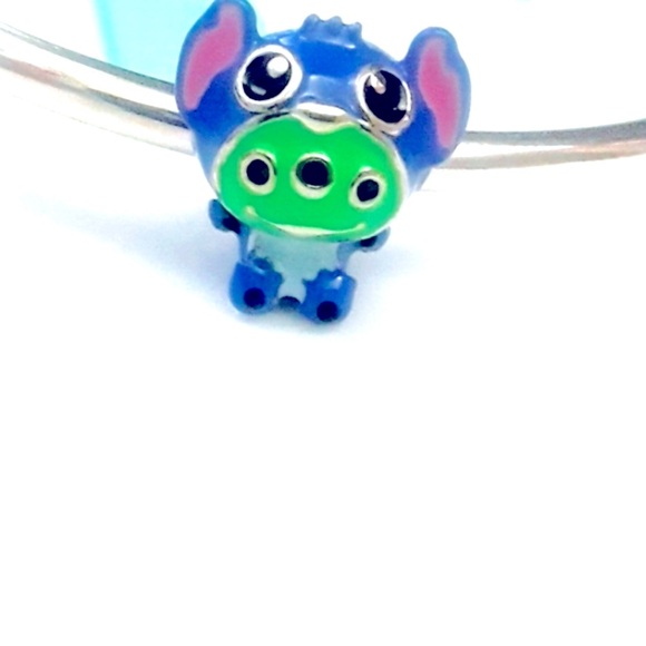 S925 Toy Story ALIEN in STITCH hoodie costume charm Pandora compatible - Picture 4 of 6
